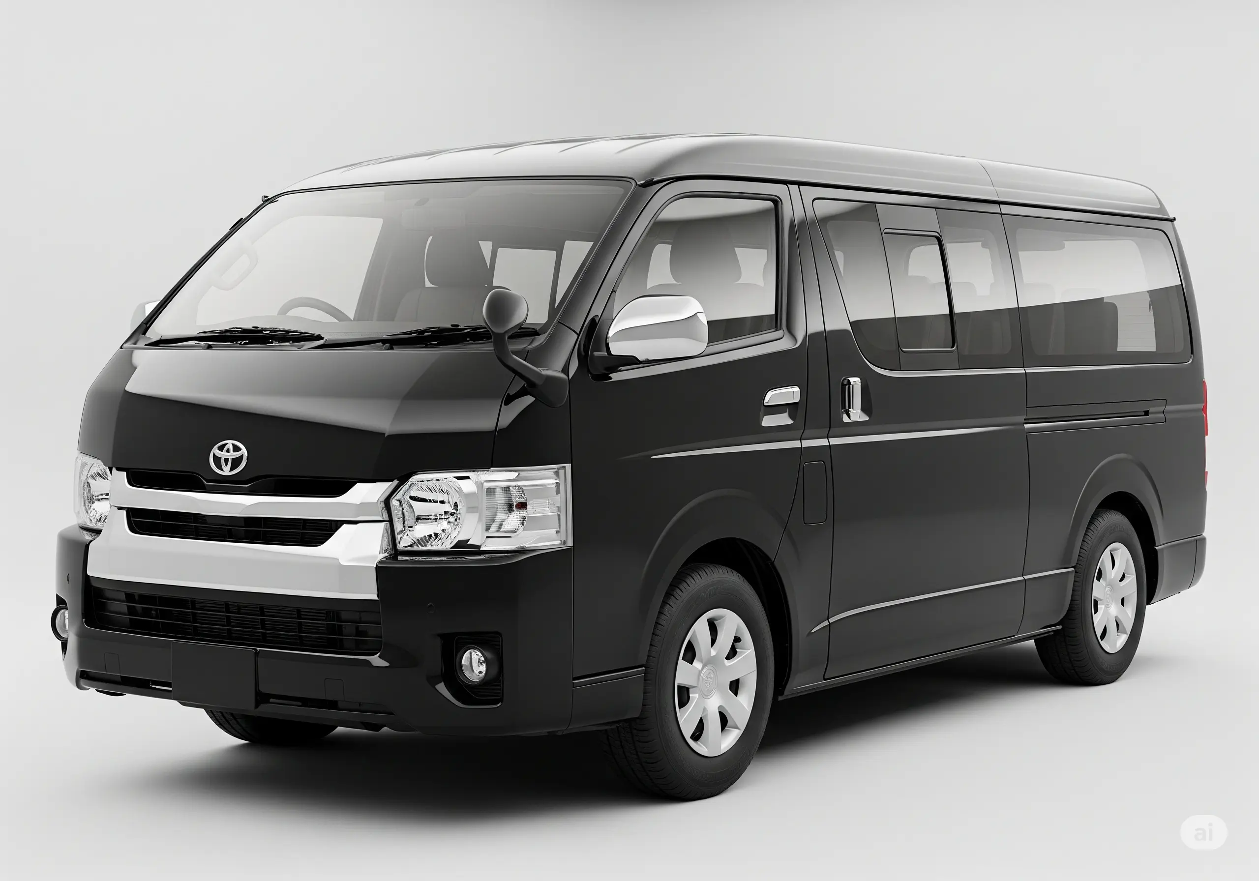 7-14 SeaterToyota Mini Van Rental Dubai With Driver