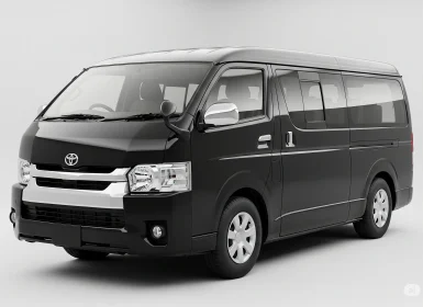 7-14 SeaterToyota Mini Van Rental Dubai With Driver